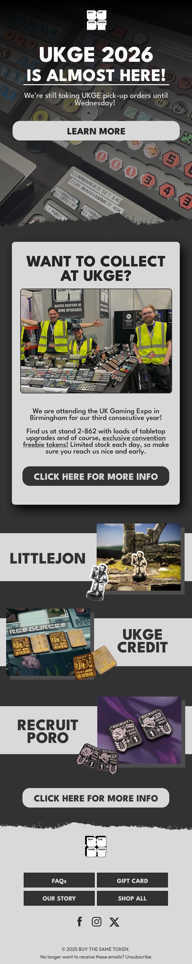 BTST campaign email
